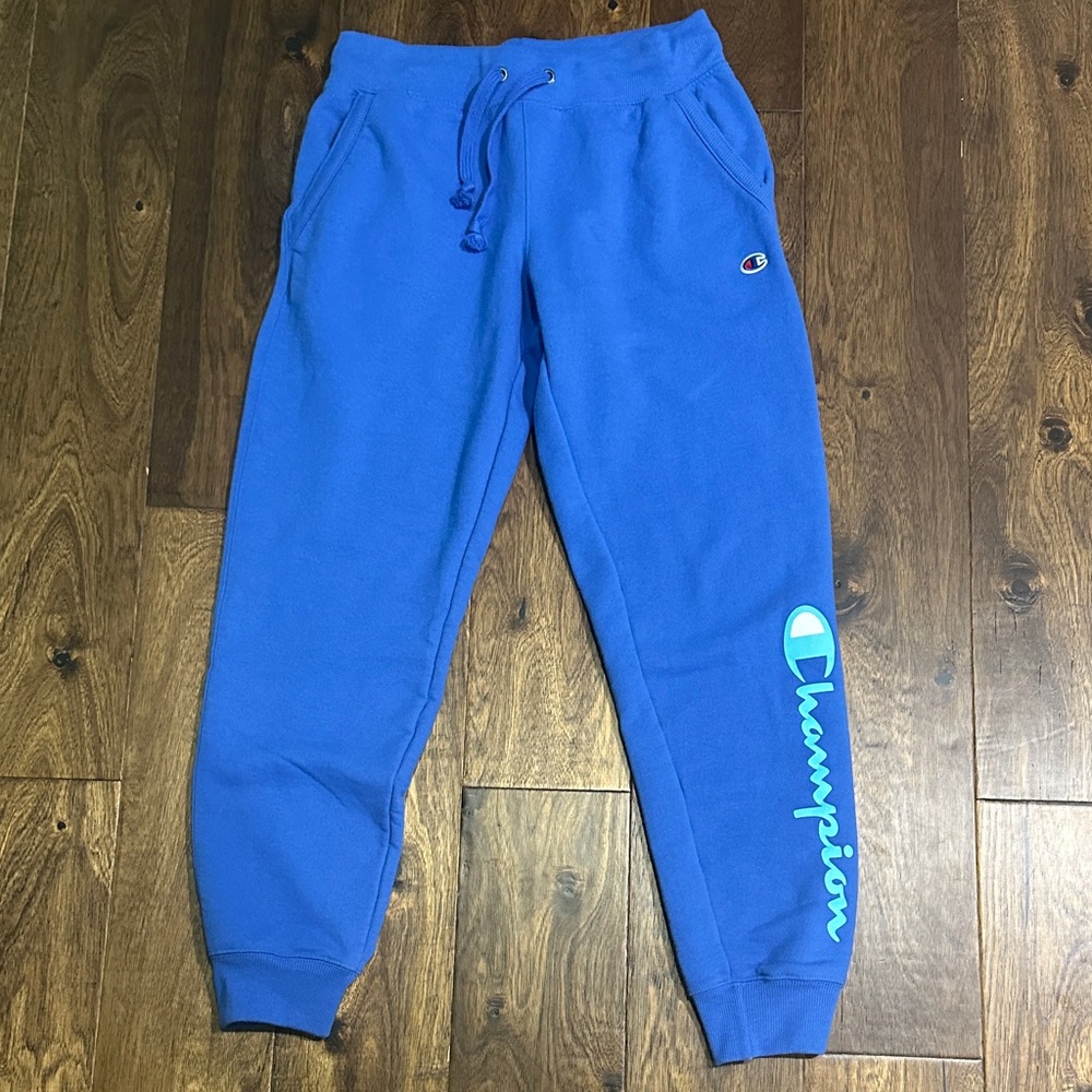 Champion Blue Joggers Size Medium